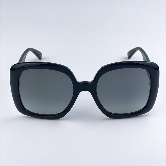 Gucci GG0713S 006 Sunglasses Black Green Gray Gradient Oversized Woman main image 5